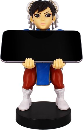  Фигурка подставка для геймпада/телефона Cable Guys: Чунь Ли (Chun Li) Стрит Файтер (Street Fighter) 20 см 