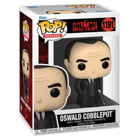 фигурки Фигурка Funko POP! Movies: Освальд Кобблпот (Oswald Cobblepot ) Бэтмен (The Batman) (59280) 9,5 см