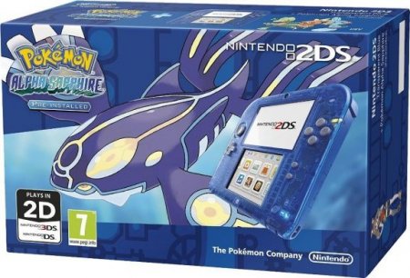  Nintendo 2DS   + Pokemon Alpha Sapphire Nintendo 3DS