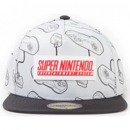  Difuzed: Nintendo: SNES Snapback Cap   