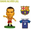 Фигурка футболиста Soccerstarz Дани Алвес Барселона (Dani Alves Barcelona) Away Kit (202514)