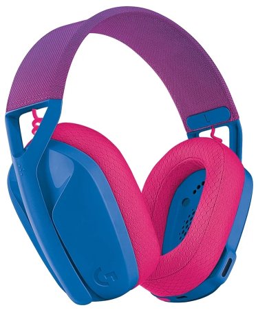 Гарнитура беспроводная Logitech G G435 Blue And Raspberry (Синий и малиновый) (PC) 