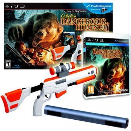   Cabela's Big Game Hunter 2012   Playstation Move +   Top Shot Elite (PS3)  Sony Playstation 3