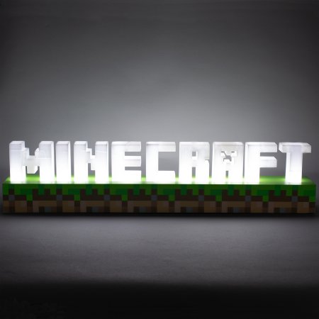  Светильник Paladone: Лого (Logo) Майнкрафт (Minecraft) (PP8759MCF)