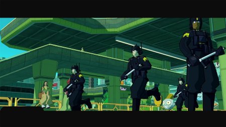 игра Bomb Rush Cyberfunk Русская Версия (Switch) для Nintendo Switch