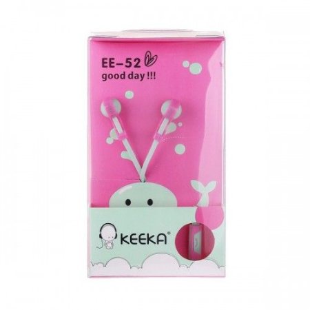 Стерео-гарнитура KEEKA EE-52, розовая (PC) 