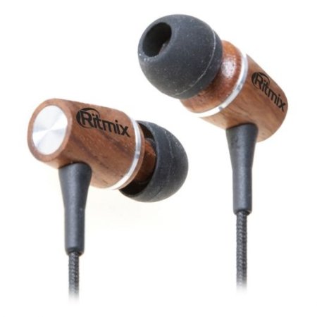 Наушники RITMIX RH-160 Wooden (PC) 