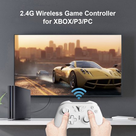   Controller Wireless M-1  (White) (Xbox One/Series X/S/PS3/PC) 