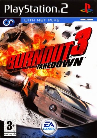 Burnout 3: Takedown Platinum (PS2) USED /