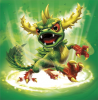 Skylanders Swap Force.   (Grim Creepper, Arkeyan Crossbow, Thorn Horn)