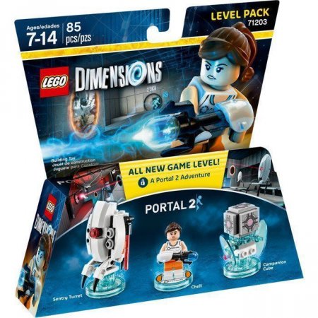 LEGO Dimensions Level Pack Portal 2 (Sentry Turret, Chell, Companion Cube) 