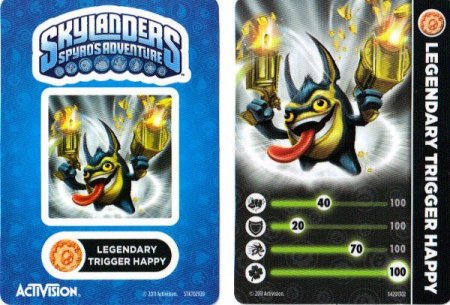 Skylanders Spyro's Adventure:   Legendary Trigger Happy