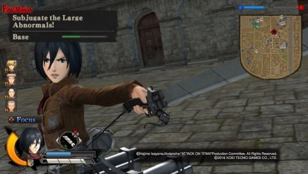 Игра Attack on Titan (A.O.T)(Атака на Титанов) Wings of Freedom (PS4) Playstation 4