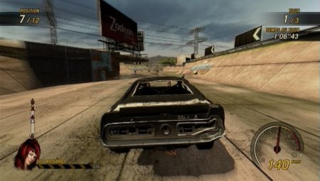 Flatout Ultimate Carnage (Xbox 360) USED Б/У