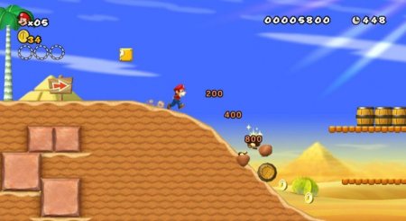   :  New Super Mario Bros +   Wii Remote () (Wii/WiiU)  Nintendo Wii 