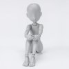 Фигурка Bandai Tamashii Nations S.H.Figuarts: Тело Чан с множеством точек артикуляции Вер. Серый (Body Chan Edition Dx Set (Gray Color Ver.)) Кен Сугимори (Ken Sugimori) (621030) 13 см 