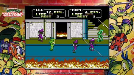  TMNT Teenage Mutant Ninja Turtles ( ): The Cowabunga Collection (Switch)  Nintendo Switch