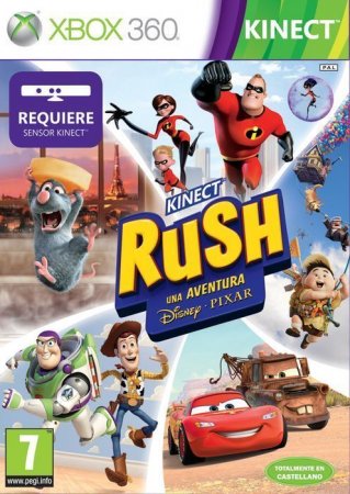 Kinect Rush:   Disney/Pixar (A Disney/Pixar Adventure)  Kinect (Xbox 360) USED /