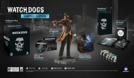  Watch Dogs Limited Edition   (Collectors Edition) (PS4) Playstation 4