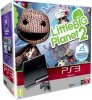 Игровая приставка Sony PlayStation 3 Slim (320 Gb) Rus Black + Игра LittleBigPlanet 2 Русская Версия