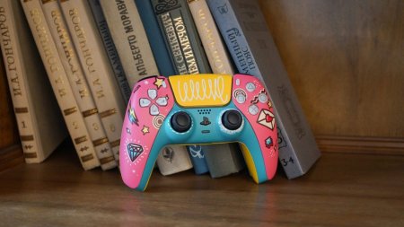Геймпад беспроводной (кастомизированный) Sony DualSense Wireless Controller (Sweet) Оригинал RAINBO (PS5)