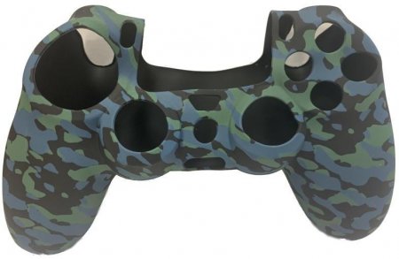     Controller Silicon Case   Sony Dualshock 4 Wireless Controller Camouflage Black/Blue/Green ( //) (PS4) 