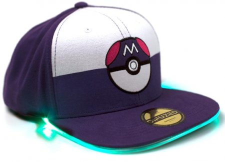    Difuzed: Pokemon: Pokeball Luminous Embroidery Patch Snapback (-)   
