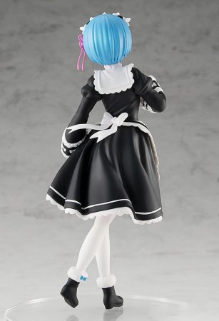Фигурка Good Smile Company Pop Up Parade: Рем (Rem) Ре Зеро – жизнь с нуля в другом мире Снеговой Сезон (Re: Zero Ice Season) (4580416945363) 17 см 