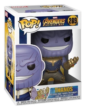 Фигурка Funko POP! Bobble: Танос (Thanos) Мстители: Война бесконечности (Avengers Infinity War) (26467) 9,5 см