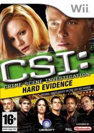   CSI 4: Crime Scene Investigation: Hard Evidence (Wii/WiiU)  Nintendo Wii 