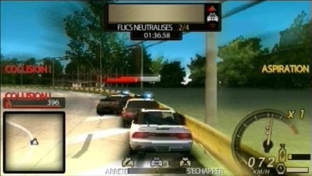  Need for Speed: Undercover Platinum   (PSP) USED / 