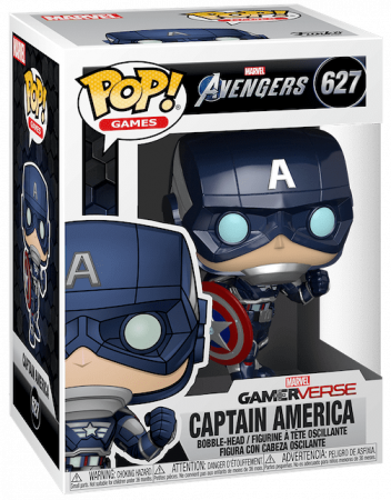  Funko POP! Bobble:   (Avengers Game)   (Captain America) (47757) 9,5 
