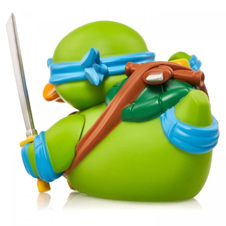 Фигурка-утка Numskull Tubbz: Леонардо (Leonardo) Черепашки-ниндзя (Teenage Mutant Ninja Turtles TMNT) 9 см Персонажи игр