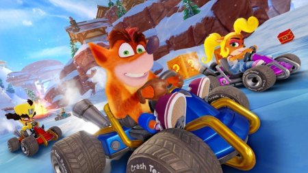 Игра Crash Team Racing: Nitro-Fueled - Nitros Oxide + Pin Bundle Edition (PS4) Playstation 4
