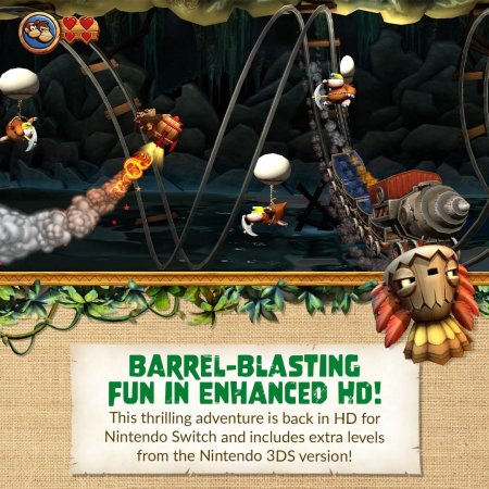 игра Donkey Kong Country Returns HD (Switch) для Nintendo Switch