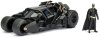 Модель машинки с фигуркой Jada Toys: Бэтмобиль "Темный рыцарь" 2008 (Batmobile Dark Knight 2008) 1:24 + Фигурка Бэтмен (Batman) 7 см (98261)
