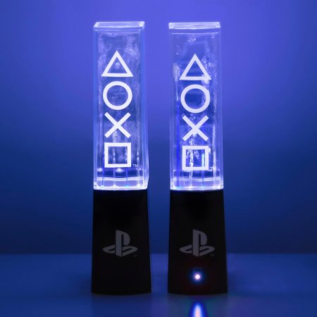  Лампа/Светильник/Ночник Paladone: Жидкие Танцующие Огни (Liguid Dancing Lights) Плейстейшн (Playstation) (PP11637PS) (034224) (SKU-1228349) 22,2 см