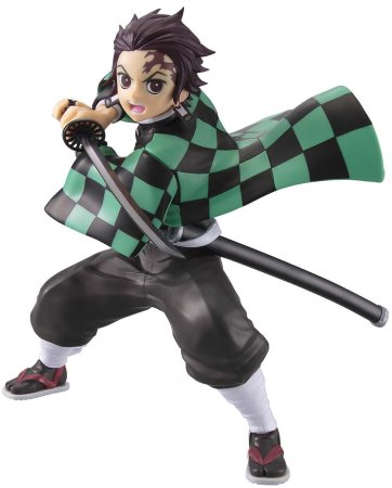Фигурка Banpresto: Танджиро Камадо (Tanjiro Kamado) Клинок, рассекающий демонов: Кимэцу но Яиба (Demon Slayer: Kimetsu no Yaiba) (BNS367) 12 см