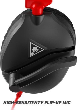 Игровая гарнитура проводная Turtle Beach Recon 70N Wired Multiplatform Gaming Headset Black/Red (Черный/Красный) (PS4/PS5/Xbox One/Series X/PC) 