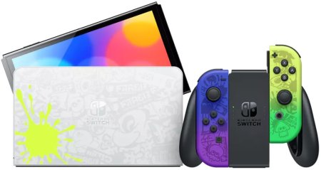 Игровая приставка Nintendo Switch OLED издание Splatoon 3 HK