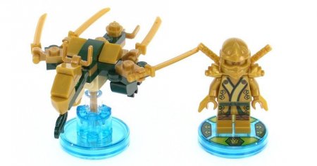 LEGO Dimensions Fun Pack Lego Ninjago: Masters of Spinjitzu (Lloyd, Lloyd's Golden Dragon) 