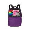  Классический школьный пиксельный рюкзак Classic school pixel backpack WY-A013 Фиолетовый Рюкзаки