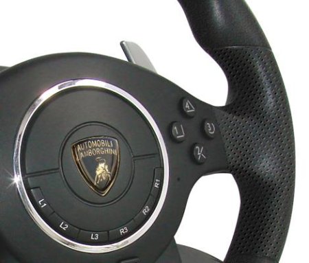 Руль Atomic Super Sport Steering Wheel Evo + переходник PS2 to Xbox 360 (Xbox 360) 