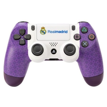  Геймпад беспроводной (кастомизированный) Sony DualShock 4 Wireless Controller (FC Real Madrid) ФК Реал Мадрид «Один клуб, один цвет» RAINBO (PS4) 