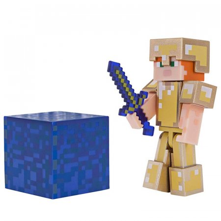  Minecraft Alex in Gold Armor 8