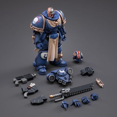  JoyToy:   1:18 (Lieutenant Horatius 1:18)  40K   (Warhammer 40K Ultramarines Primaris) (JT3037) 12   