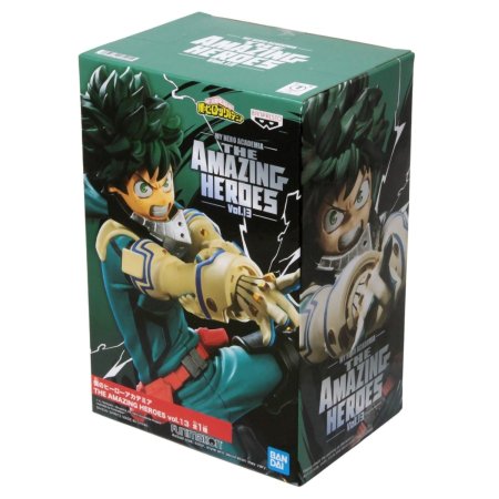 Фигурка Banpresto Anime Heroes: Идзуку Мидория (Izuku Midoriya) Моя геройская академия Невероятные герои (MHA The Amazing Heroes) (0045557121044) 20 см
