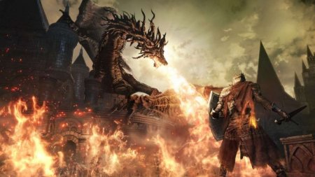  Dark Souls 3 (III) The Fire Fades Edition   (PS4) (Bundle Copy) Playstation 4
