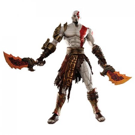      (Neca God of War 2 Kratos With Flaming Blades Of Athena)