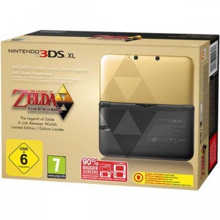  Nintendo 3DS XL The Legend of Zelda: A Link Between Worlds   (Limited Edition)   +  The Legend of Zelda: A Link Be Nintendo 3DS